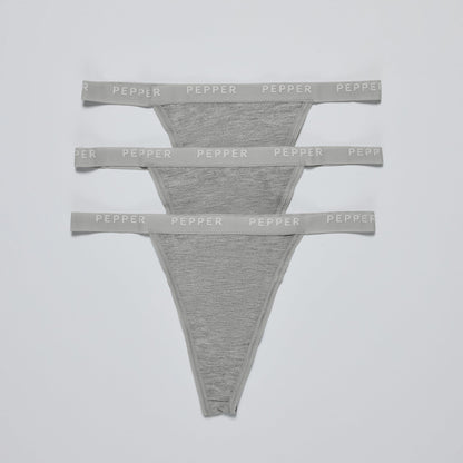 Supima® Cotton String Thong 3 Pack