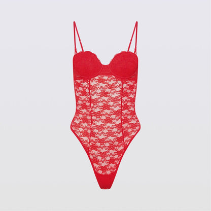 Effortless Lace Teddy Cherie