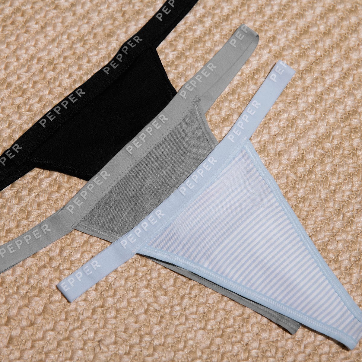 Supima® Cotton String Thong 3 Pack