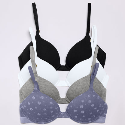 Supima® Cotton Lift Up Bra White