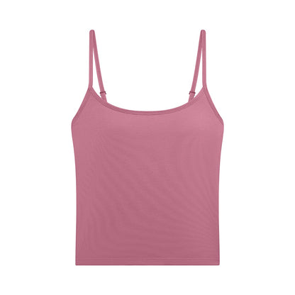 Supima® Cotton Cami Bra Lilas