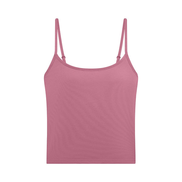 Supima® Cotton Cami Bra Lilas