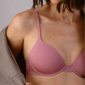 Supima® Cotton Lift Up Bra Lilas
