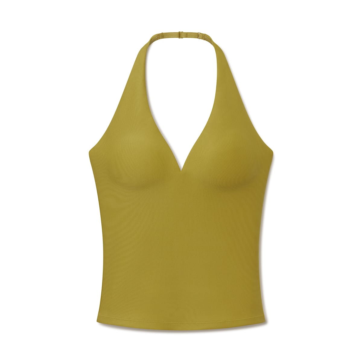 Plunge Halter Top Zest