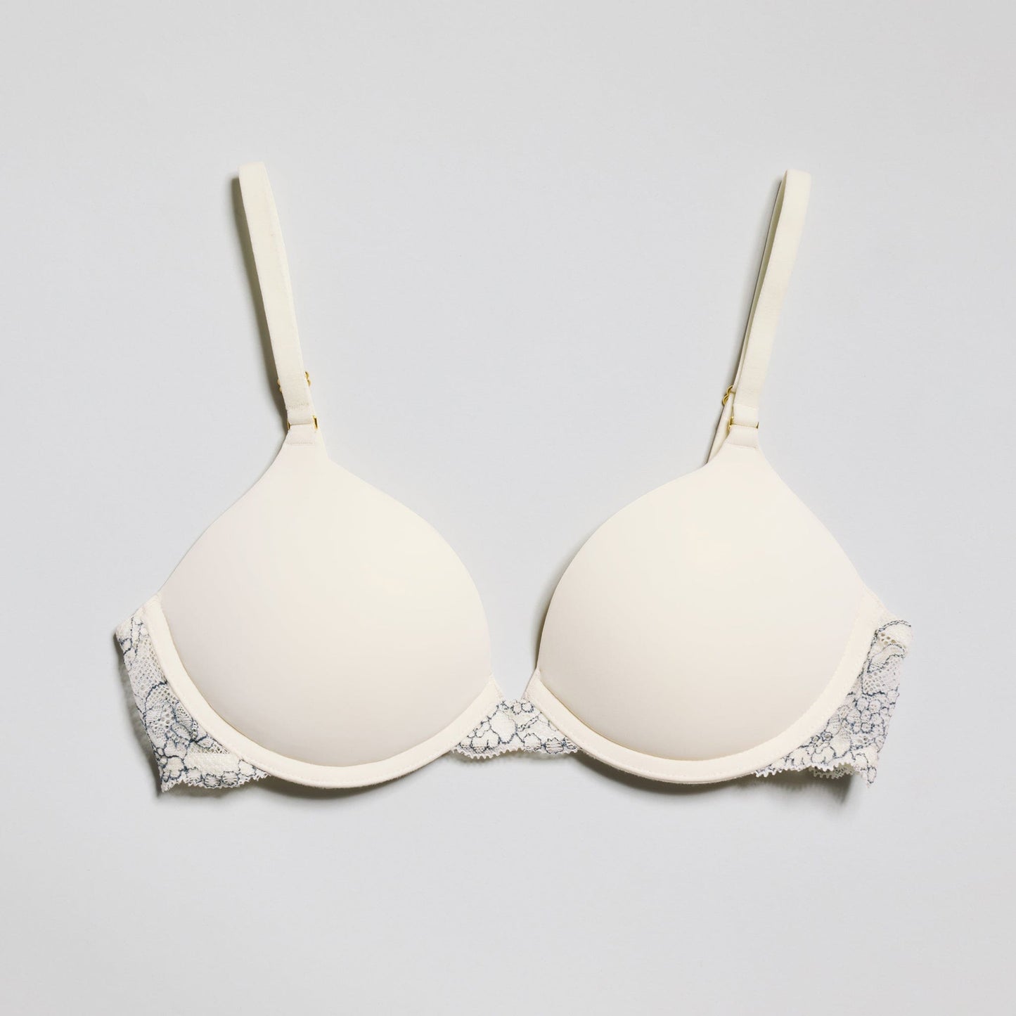 Smooth Lace Lift Up Bra Ecru Two-Tone